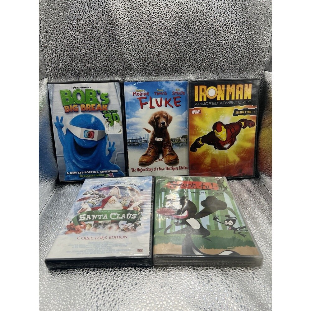 Iron Man Armored Adventures Season 2.1 Lot 5 Dvds See Pics
